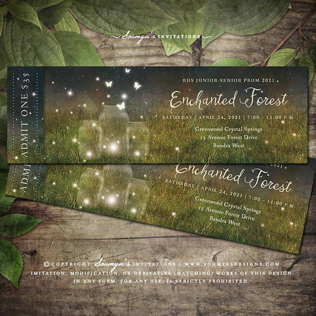 Enchanted Forest Prom Admission Tickets